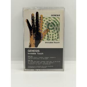Genesis - Invisible Touch - Atlantic Warner Bros - Cassette Tape Preowned